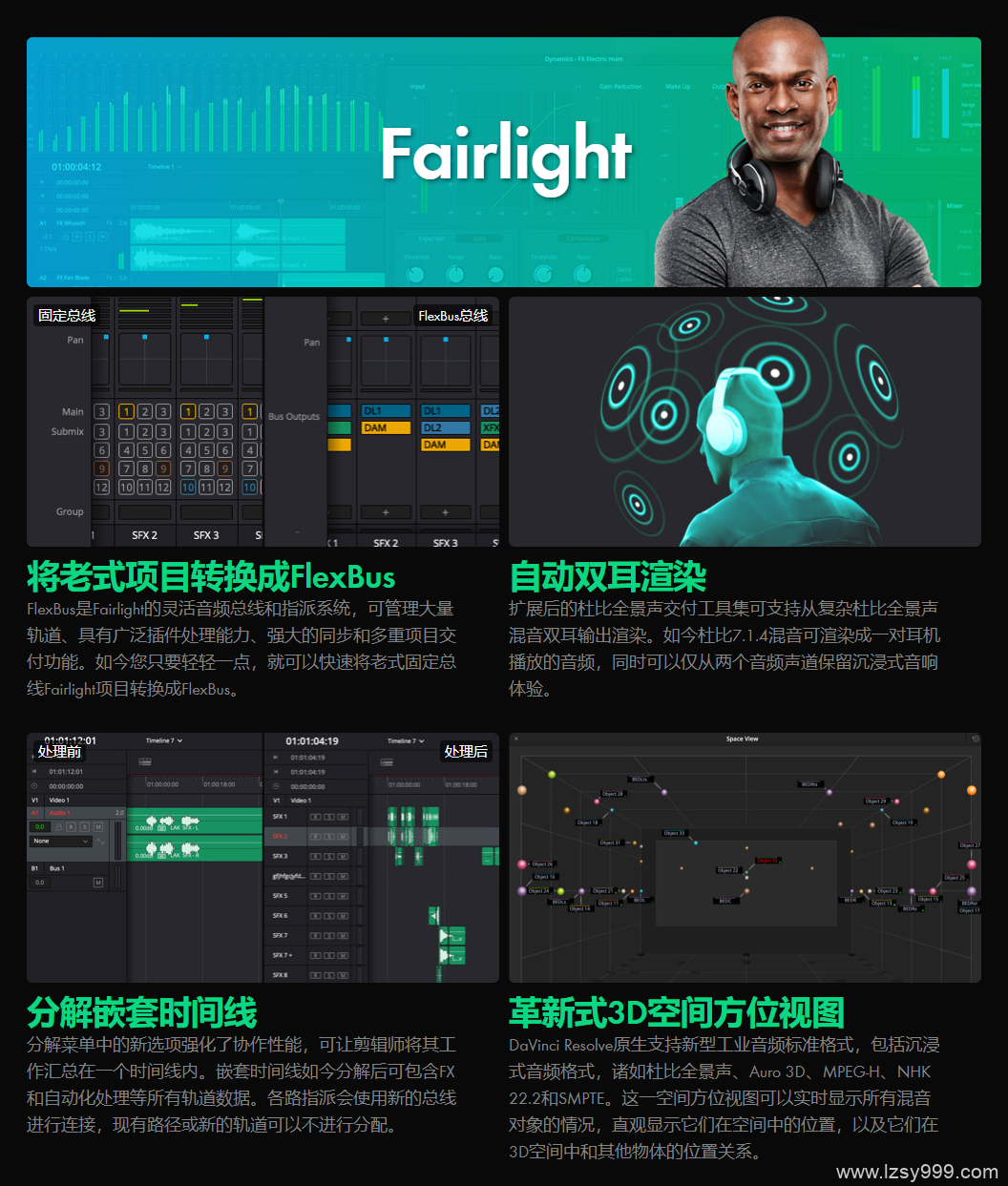 图片[6]|达芬奇DaVinci Resolve Studio v19.0.3 Win正式版 专业的剪辑调色特效和音频后期制作软件|信源通信